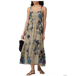 Warm Multi Print Maxi Dress 1